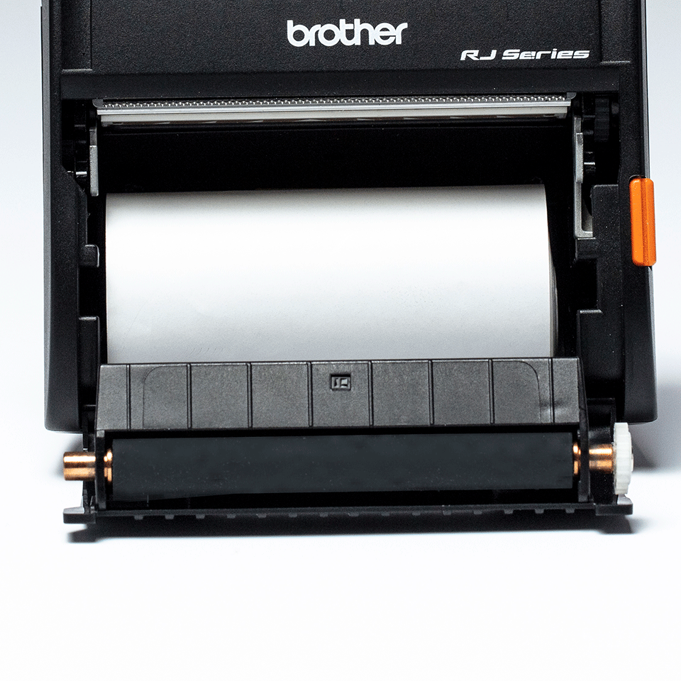Brother original BDE1J000079040 hvit kvitteringsrull i løpende lengde for direkte termisk utskriftsteknologi 4